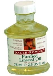Medium Daler Rowney Purified Linseed  - Huile - 75ml