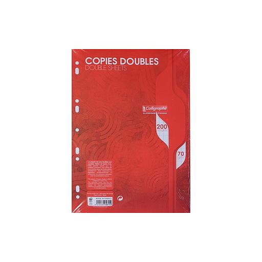 Copies Doubles Perforées Séyès 21 x 29,7 200P 70G