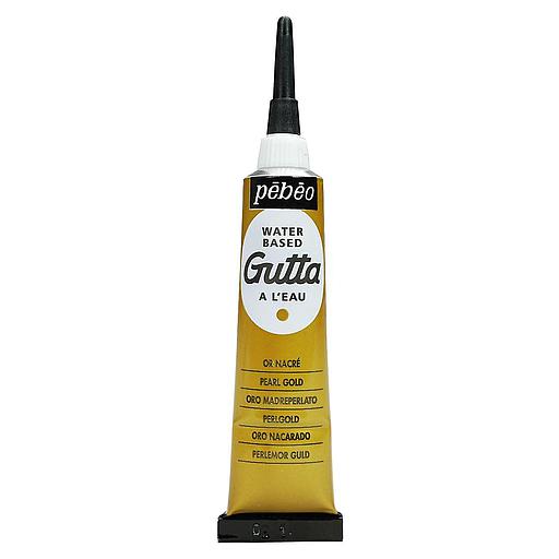 Peinture pour tissus Pébéo Gutta  - 20ml - Or nacré