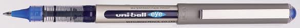 Stylo Roller Uniball Eye Encre Liquide Fine Bleu