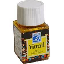 Peinture pour vitrail Lefranc &amp; Bourgeois  - 50ml - Blanc