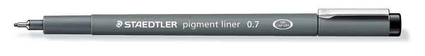 Feutre Pigment Liner Pointe calibrée Staedtler 0.7 MM Noir