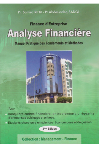 Finance d'entreprise Analyse Financière