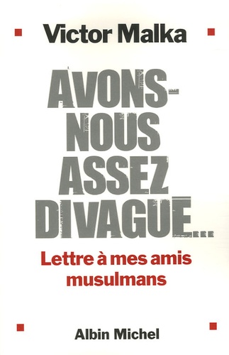 Avons-nous assez divagué...  - Lettres à mes amis musulmans