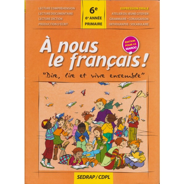 A nous le français 6e Cahier d'activité