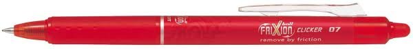 Stylo à bille Pilot Frixon Encre liquide 0,7 Rouge
