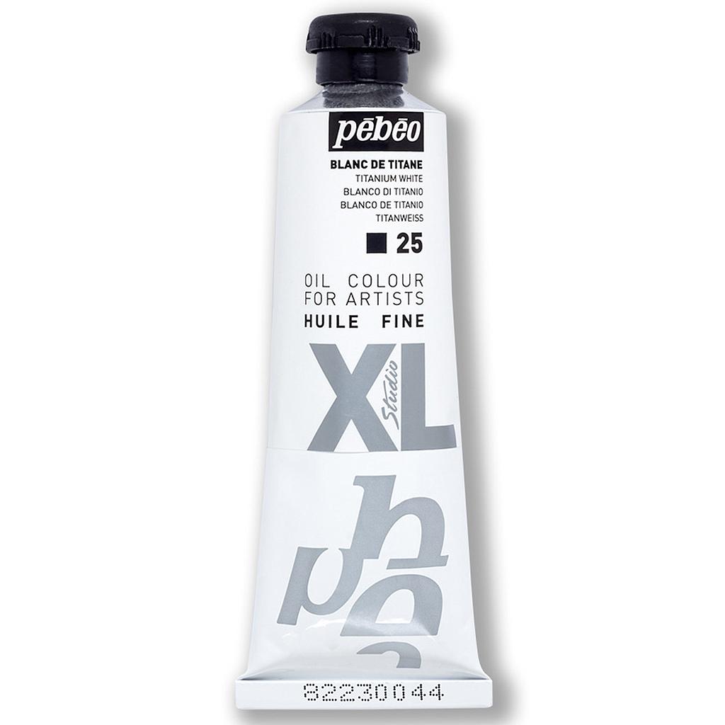 Peinture à l'huile Blanc de Titane 37ml