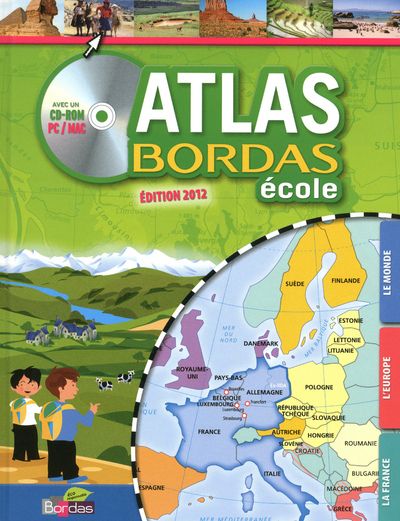 Atlas Bordas école (1Cédérom)