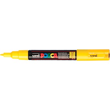 Marqueur Posca Pointe Extra fine Jaune