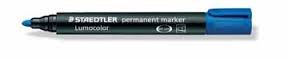 Marqueur permanent Staedtler  - Bleu - Pointe ronde