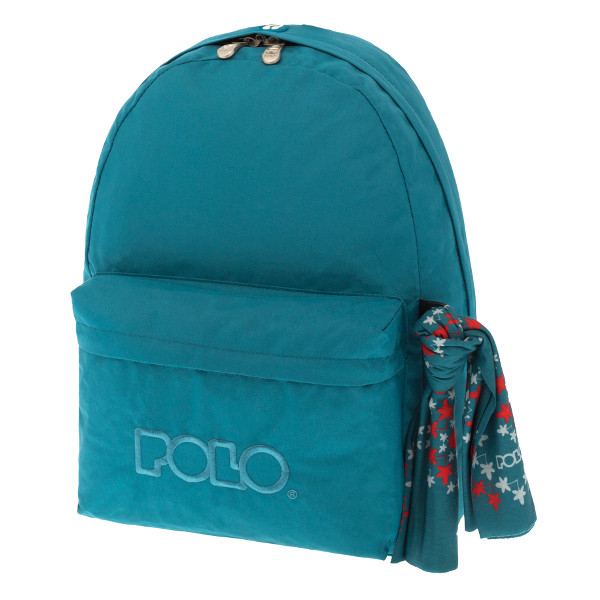 Sac à dos Polo +Scarf Bleu