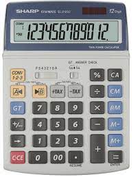 Calculatrice Sharp EL-337C 12 Chiffres