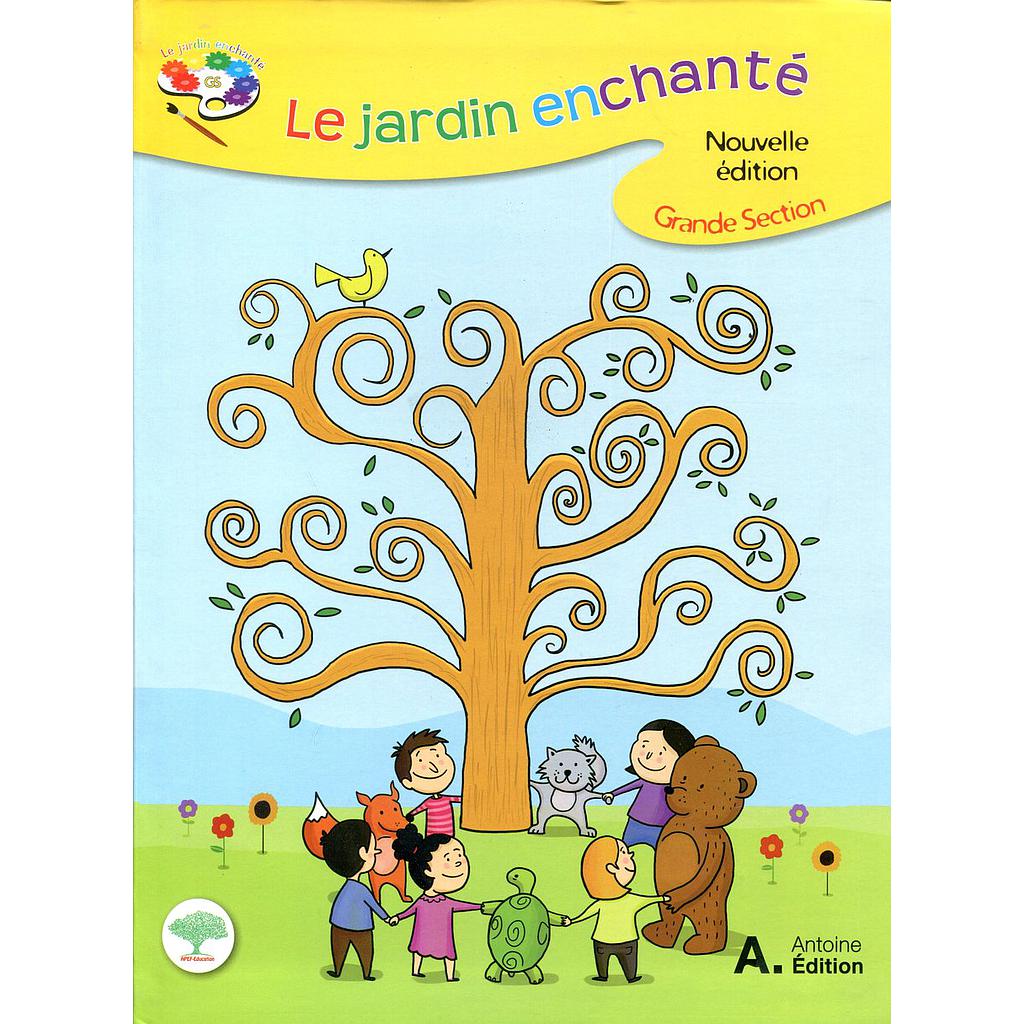 Au jardin des Couleurs - Le jardin enchanté GS Livre NE