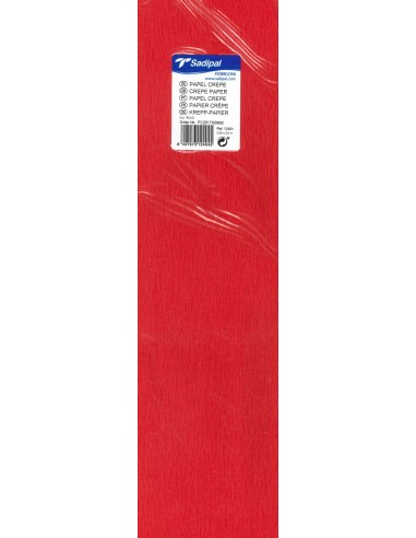 Papier crépon Sadipal  - Rouge