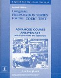 Longman Preparation Series for the Toeic Test: Advanced Course Answer Key With Explanations and Tapescripts