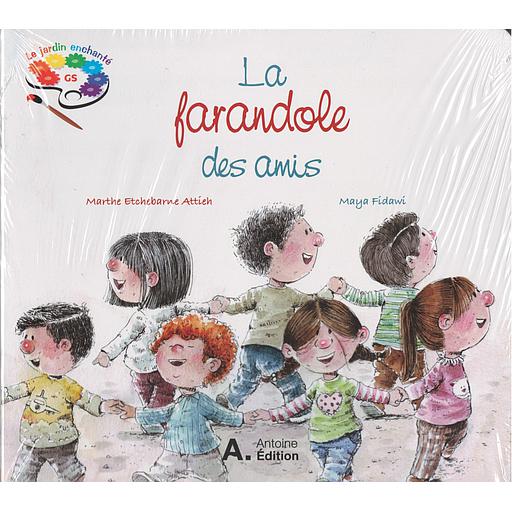 Au jardin des Couleurs - Le jardin enchanté GS Albums - 6 contes