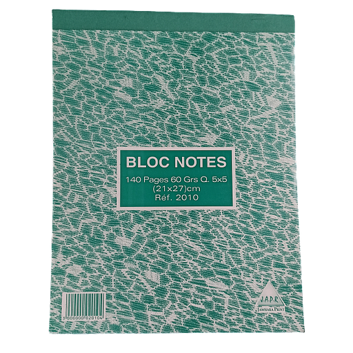 Bloc notes JA-PR  - 21*27