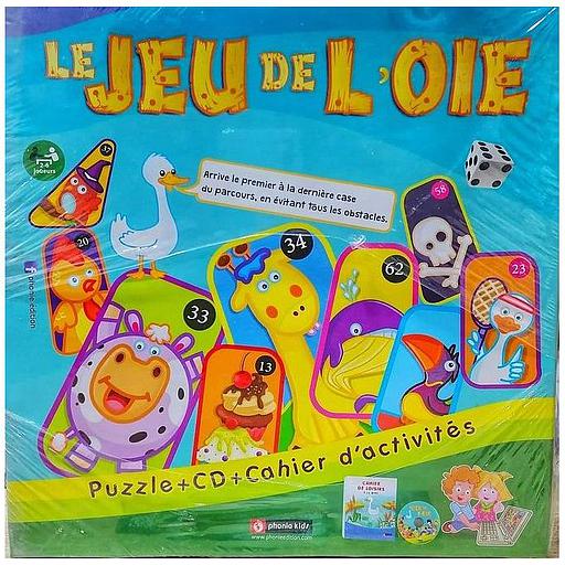 Le jeu de l'oie : Puzzle+CD+Cahier d'activités