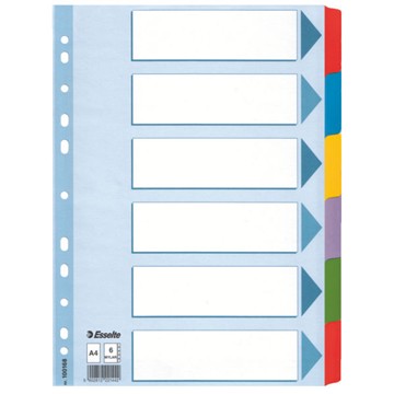 Intercalaires Esselte A4 Jeux12