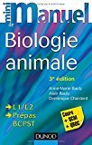 Mini manuel de Biologie animale - 3e éd. - Cours et QCM/QROC