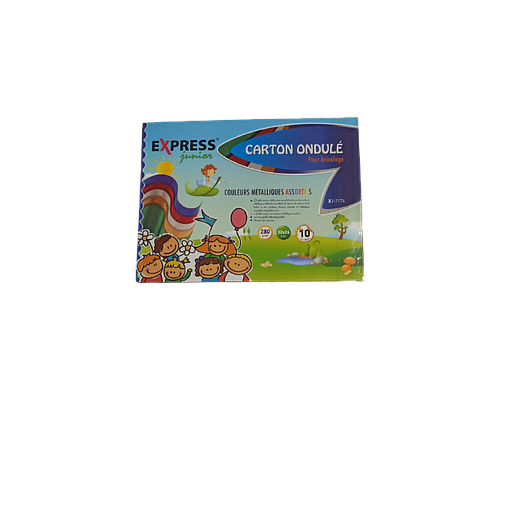 Papier Ondulé Express Métalique 10 Feuilles