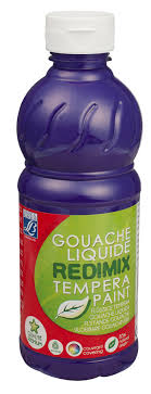 Peinture Gouache Lefranc &amp; Bourgeois  - Violet - 500ml