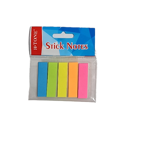 Post-it 12*45 125 feuilles - 5 couleurs