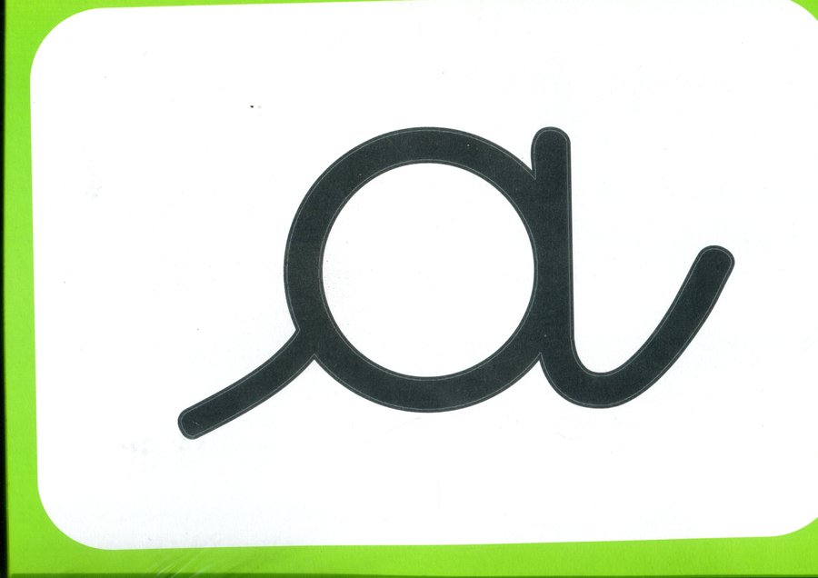 Carte Alphabet Minuscule - GF