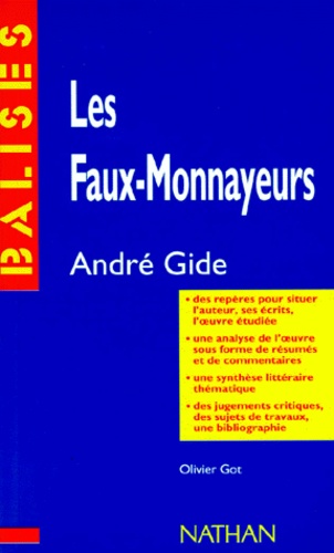 LES FAUX-MONNAYEURS DE ANDRE GIDE