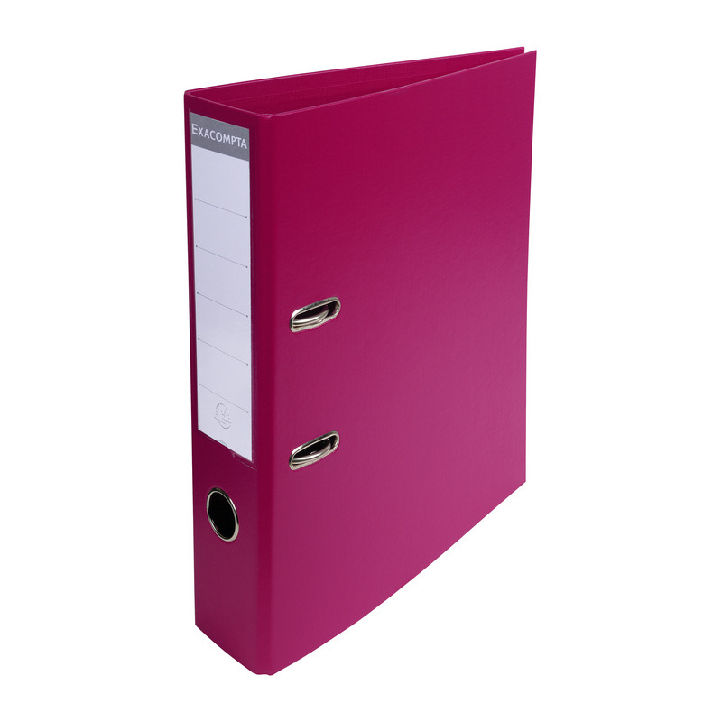 Classeur a Levier Fuchsia 8CM Exacompta