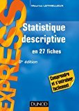 Statistique descriptive - 8e éd - en 27 fiches - Campus