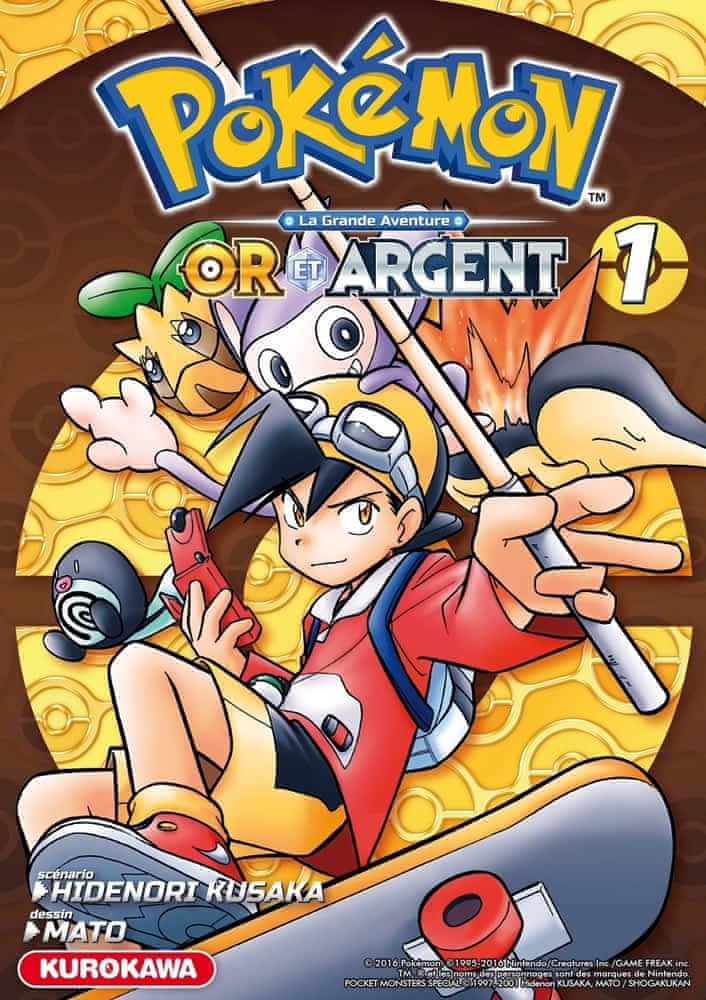 Pokémon la grande aventure, or et argent Tome 1
