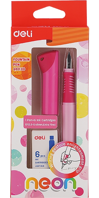 Stylo Plume Deli Neon - réf80100