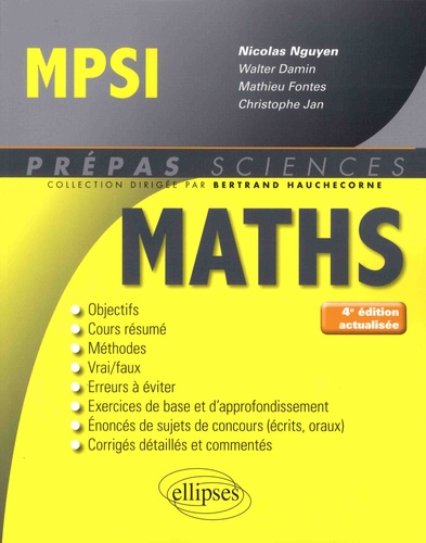 Mathématiques MPSI