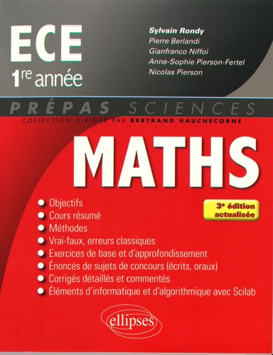 Prépas Sciences - Mathématiques ECE 1re année