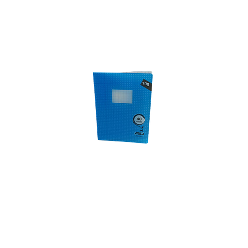 Cahier Piqué Séyès Polypro 48 P 17 x 22 70G Bleu