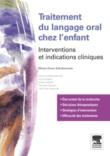 Traitement du langage oral chez l'enfant  - Interventions et indications cliniques