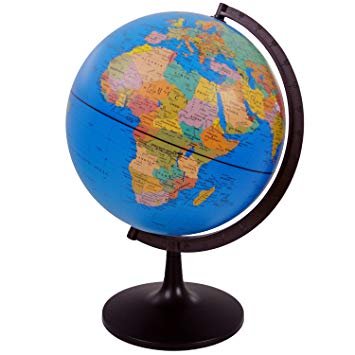Globe Terrestre MM 18cm الكرة الأرضية حجم متوسط بالعربية