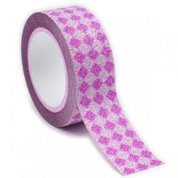 Ruban adhésif à paillettes -Cléopätre 15 mm x 5 m-couleurs