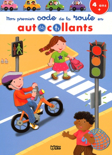 Mon premier code de la route en autocollants  - 4 ans et +