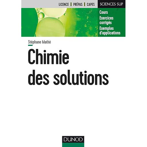 Chimie des solutions