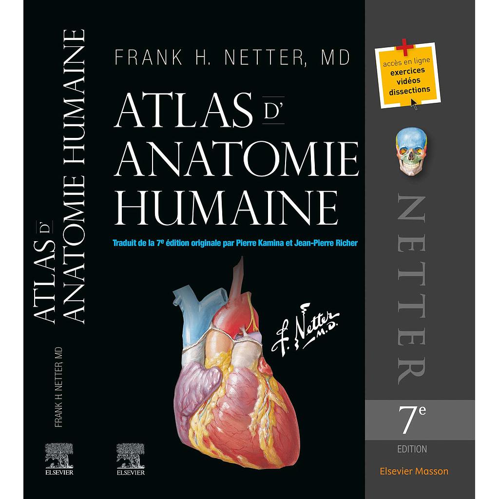 Atlas d'Anatomie Humaine - 7e édition -Campus