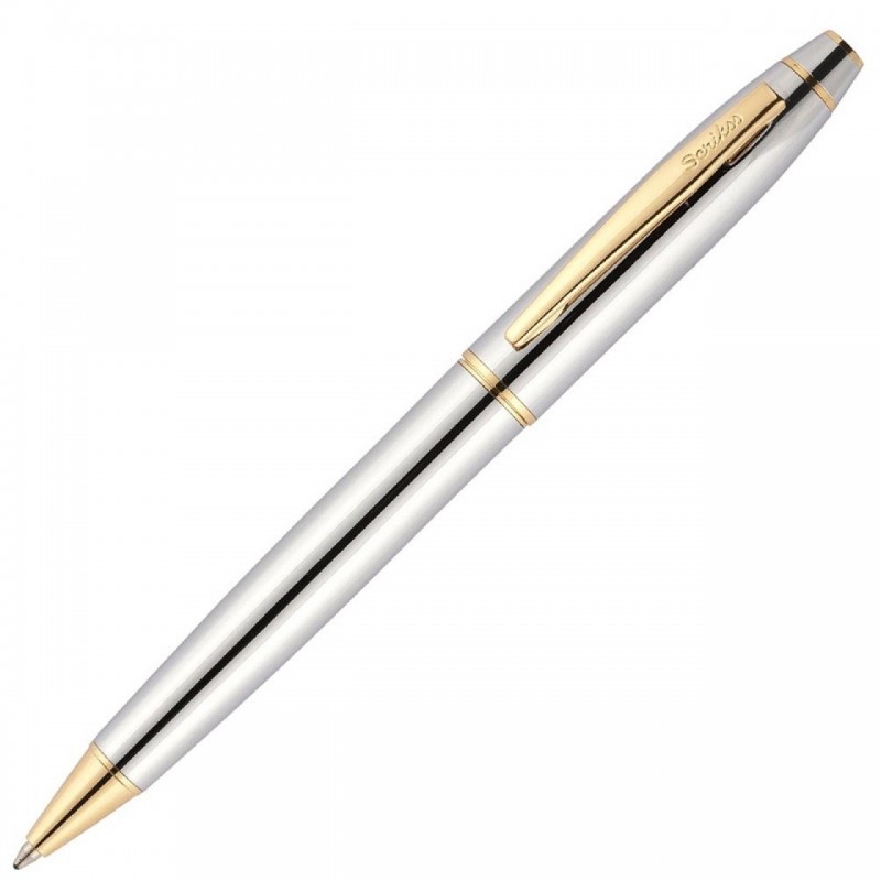 Stylo à bille Chrome Argent