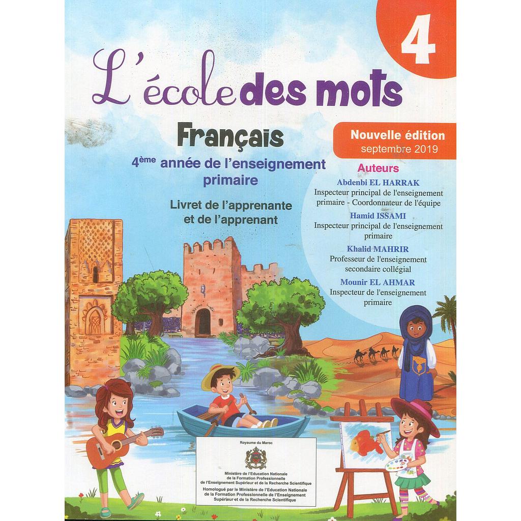 L'école des mots 4e année primaire Elève 2019