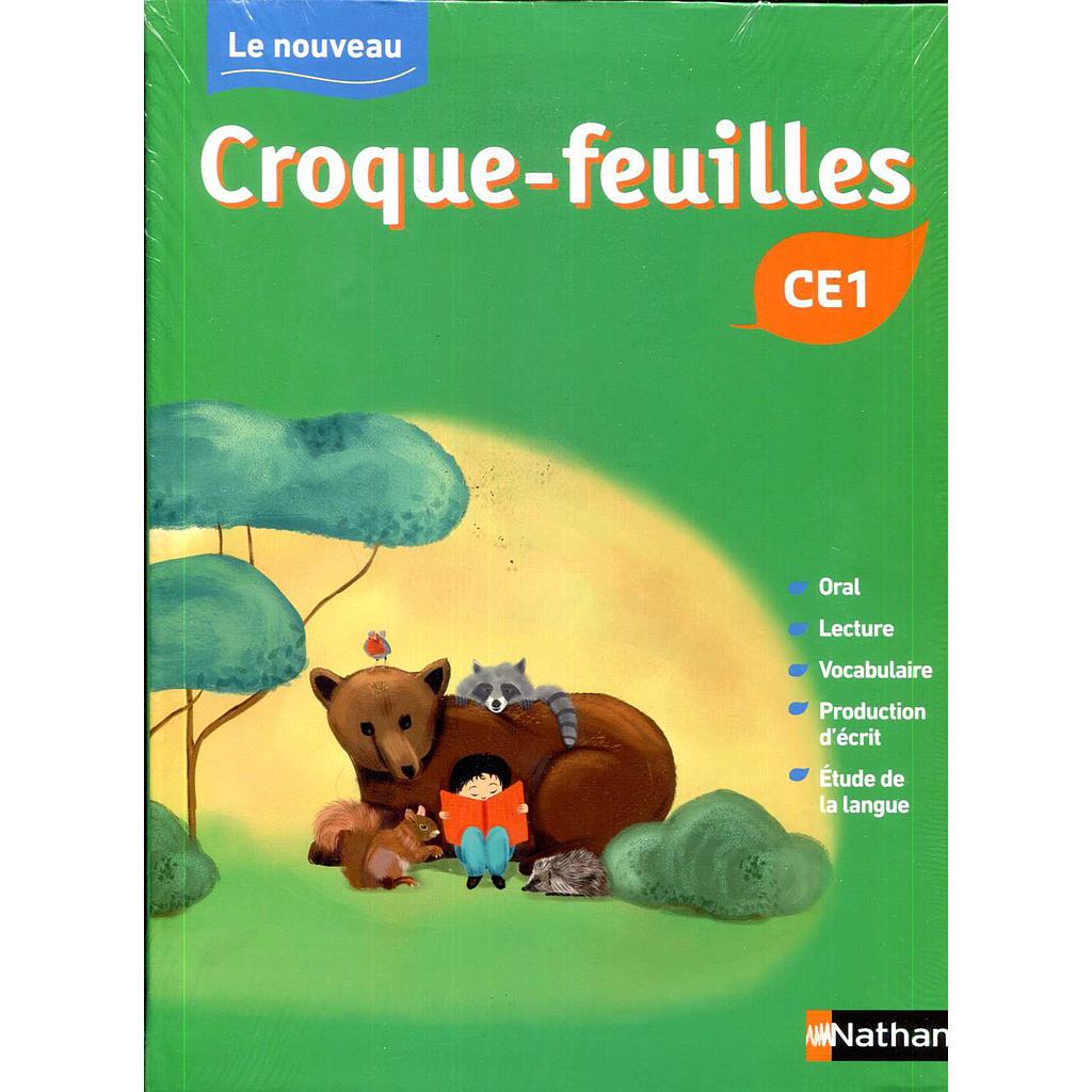 2019 CE1 LE NOUVEAU CROQUE - FEUILLES -PACK MANUEL ELEVE + MEMO + CAHIER D'ACTIVITES + FEUILLES D'ORAL