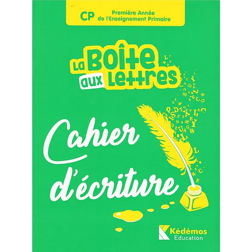 La boîte aux Lettres CP cahier d'écriture