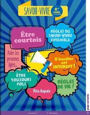 Savoir vivre 6ème année primaire