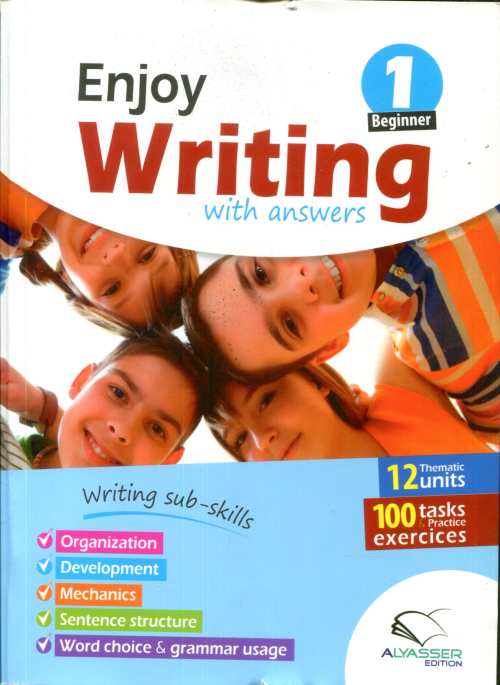 Enjoy  writing 1 with answers beginner