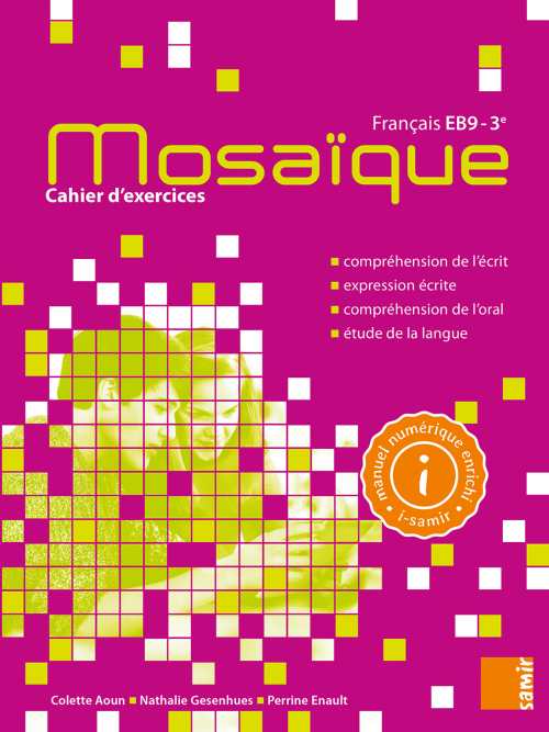Mosaïque Français EB9 - 3e Cahier d'exercices