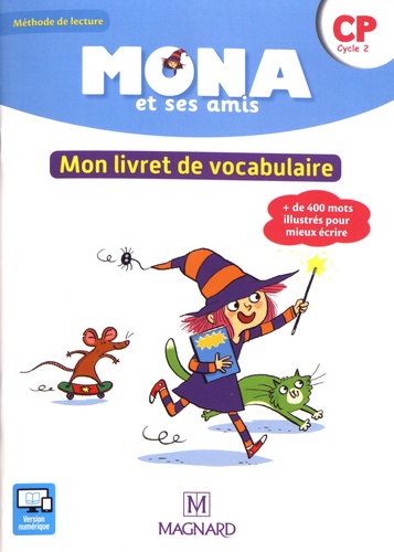 Mona et ses amis CP  - Mon livret de vocabulaire